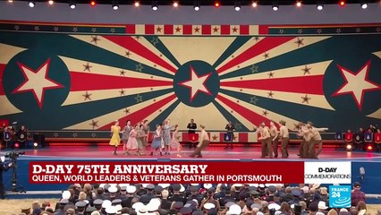 D-Day anniversary ceremony brings Boogie Woogie back