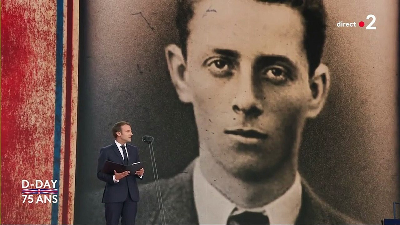 Jour J : Emmanuel Macron lit la lettre d'adieu du résistant Henri Fertet, fusillé à 16 ans