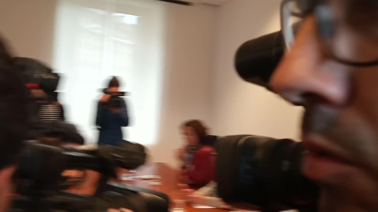 Reunión Chivite-Barkos para conformar gobierno en Navarra