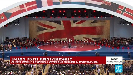 D-Day anniversary: Singer Sheridan Smith performs "We will meet again"