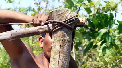 Build Boat House Using Bamboo