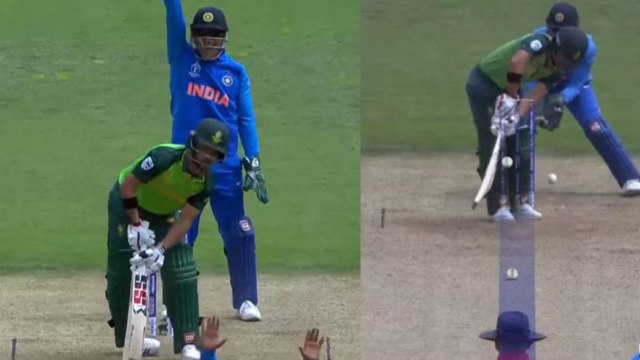 World Cup 2019 IND vs SA: Kuldeep Yadav removes J P Duminy, South Africa five down | वनइंडिया हिंदी