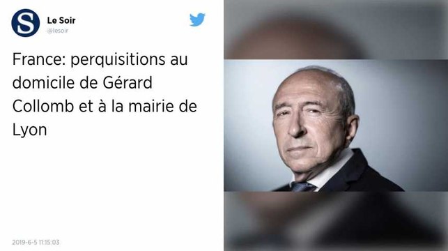 Détournements de fonds publics présumés. Perquisitions chez Gérard Collomb et à la mairie de Lyon