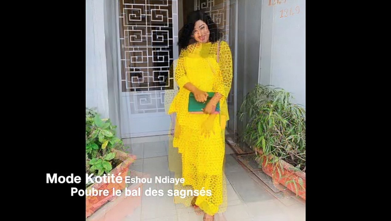 Mode Korité 2019 : ESHOU NDIAYE « Ouvre le bal des sagnsé»
