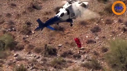 Un sauvetage en hélicoptère qui tourne mal...