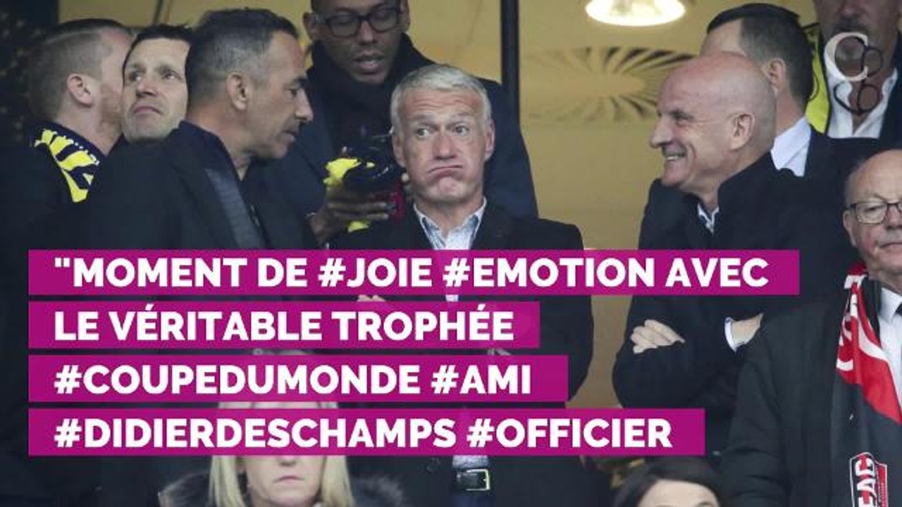 PHOTO. Nagui et sa femme Mélanie sont venus applaudir leur "meilleur pote" Didier Deschamps lors de la remise de la Légion d'honneur