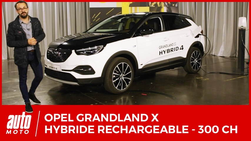 Opel Grandland X Hybrid4 : 300 ch vertueux