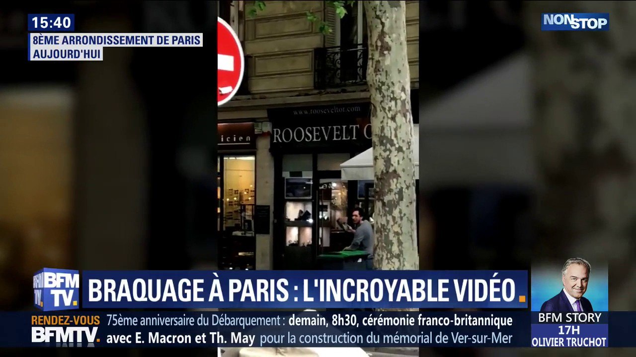 Le récit de l’impressionnant braquage de la bijouterie Roosevelt Or à Paris