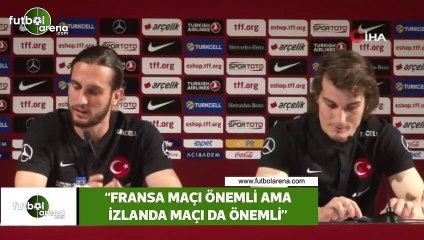 Yusuf Yazıcı'dan İzlanda mesajı