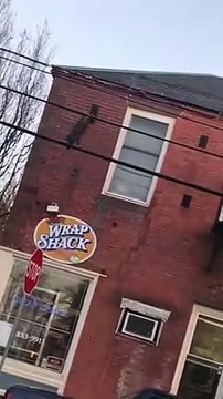 Ce raton laveur en mode mission impossible sur un cable électrique !