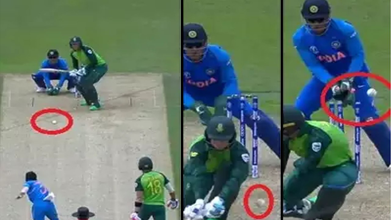 ICC Cricket World Cup 2019 : Chahal Castles Dussen With A Stunning Delivery