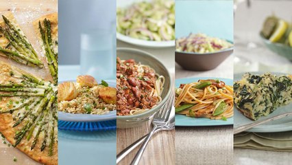 5 Cheap Dinner Ideas from 1 Bag of Groceries