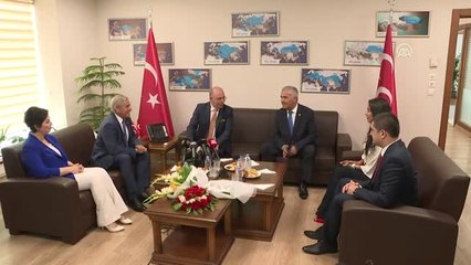 MHP'ye bayram ziyaretleri - CHP, DSP ve DP heyeti