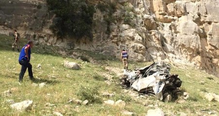 Siirt'te akılalmaz kaza! Uçuruma giden otomobilden son anda atladı