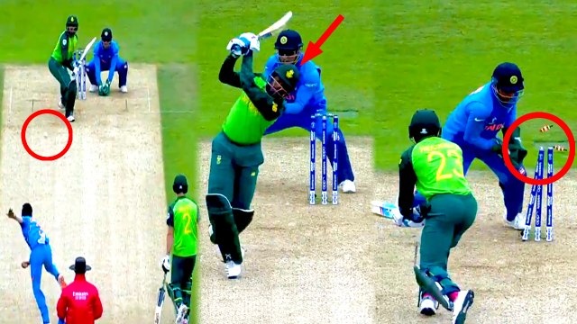 WORLD CUP 2019 IND VS SA | Dhoni stumping | உலகளவில் முதல் இடத்தை பிடித்த தோனி!
