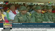 Venezuela: rechaza Cabello a quienes llaman a intervención militar