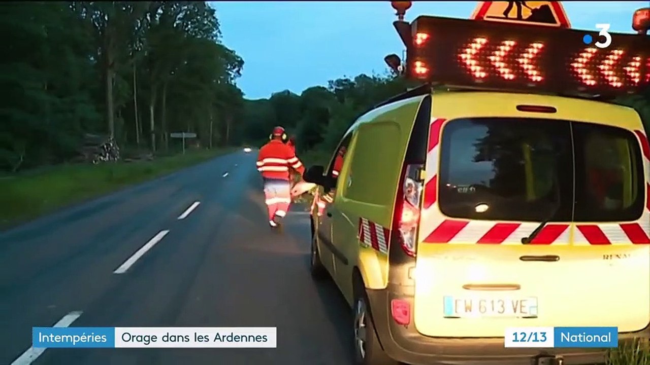 Orages : 500 foyers privés d'électricité dans les Ardennes