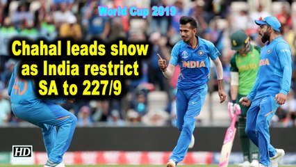 World Cup 2019 | Chahal leads show as India restrict SA to 227/9