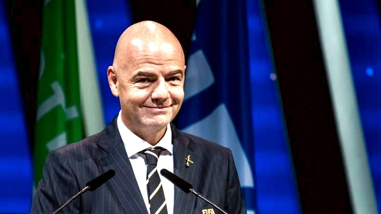 Infantino re-elected FIFA president for four-ye...