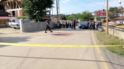 DÜZCE Kavgada 1 kişi öldü 1 kişi yaralandı