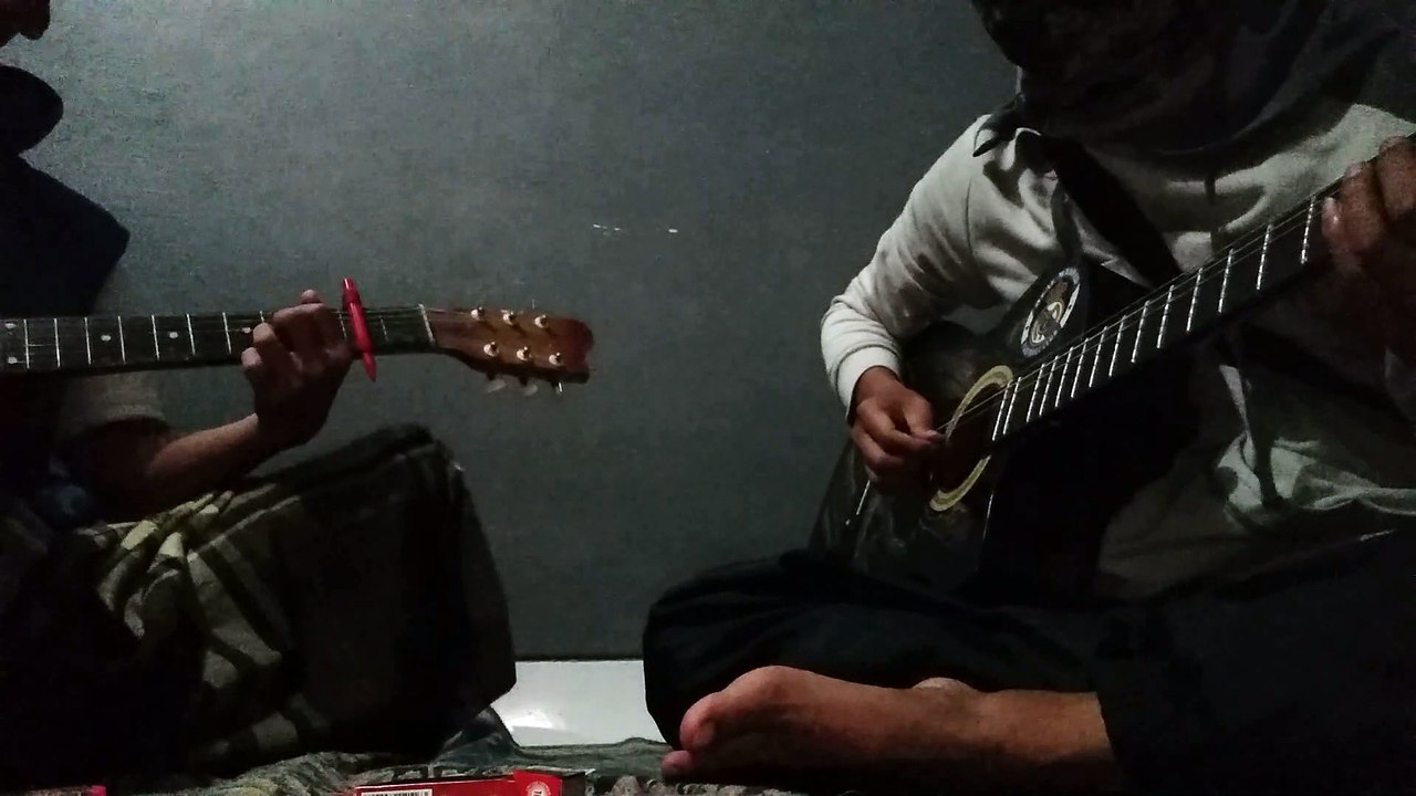 Jamming with my friends in Indonesia