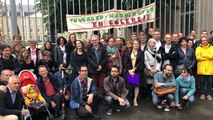 Manifestation des enseignants du lycée Touchard devant l’inspection académique