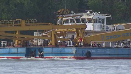 인양 준비 시작...지금 이 시각 크레인은? / YTN