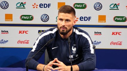 CdM (F) - Giroud : "Jouer chaque match comme si c'était le dernier"