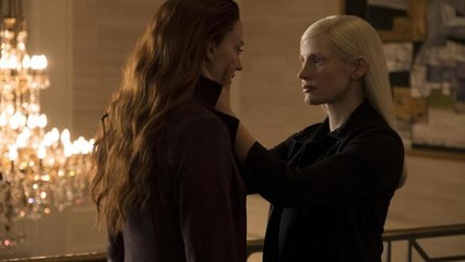 Download Video: X Men-Dark Phoenix, Jessica Chastain: 'Grazie al pubblico,ci sono ruoli femminili forti come questo'