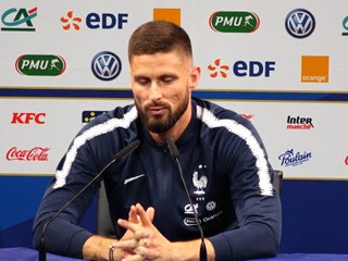Bleus - Giroud : "Envie de me surpasser"