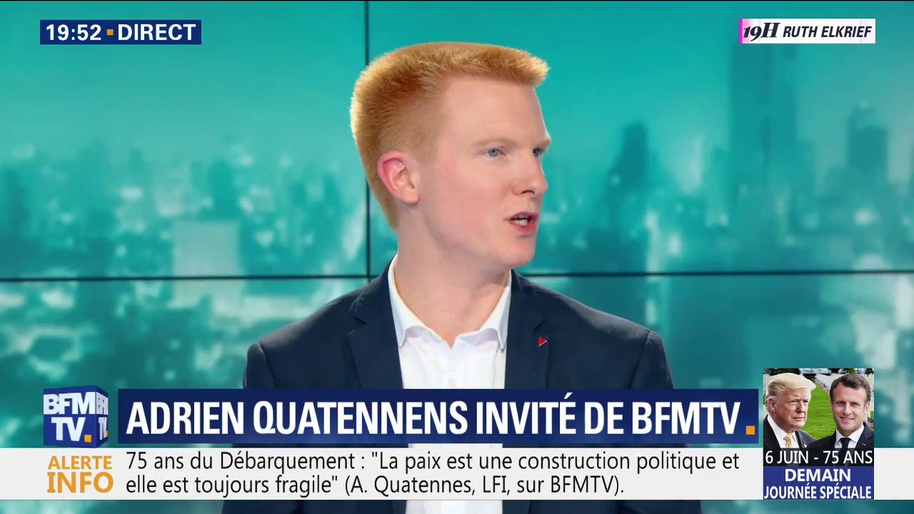 Après l'échec des européennes, la nouvelle génération de LFI "est en place" annonce Adrien Quatennens