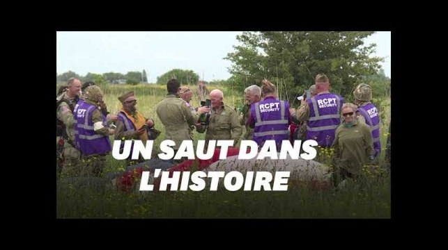 Débarquement: à 97 ans, le vétéran Tom Rice saute comme à 22 ans