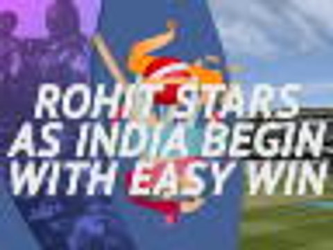 Fast Match Report - Rohit stars as India seal easy win over South Africa