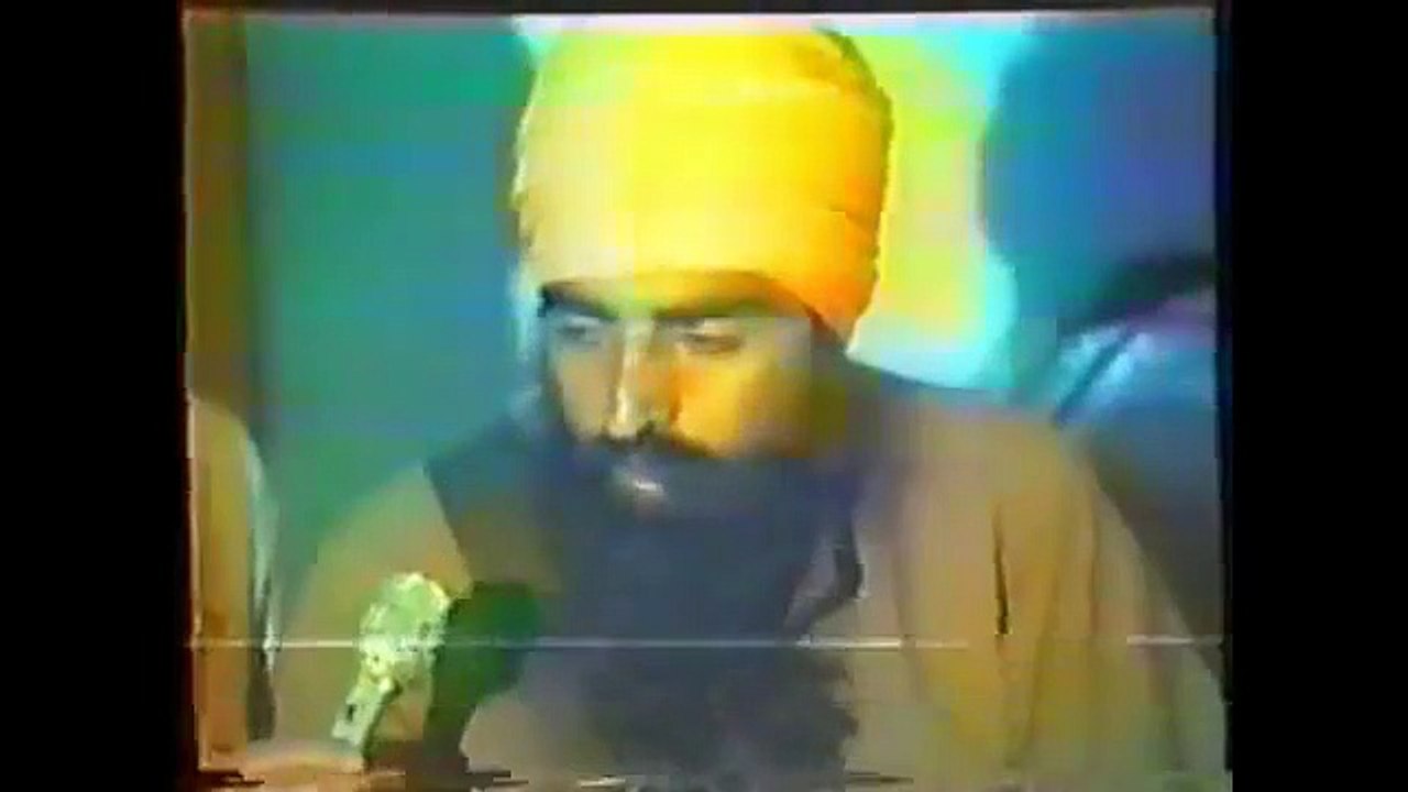 Sant Jarnail Singh Khalsa Bhindranwale INTERVIEW - 89 Min
