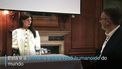 Artista robô é lançada pela Universidade de Oxford