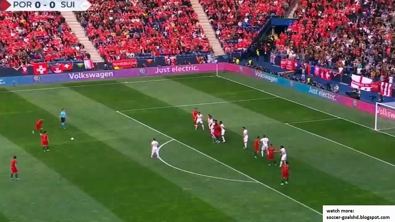 Ronaldo free-kick gol