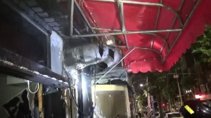 마포 양꼬치 음식점 화재...인명피해 없어 / YTN