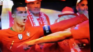 Portugal vs Suisse 2019 Goal Cristiano Ronaldo 1-0