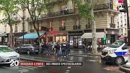 Paris : un braquage sous l’œil des passants