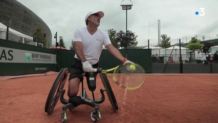 Stéphane Houdet, l'autre star de Roland-Garros