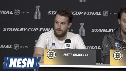 Matt Grzelcyk On Playing In Stanley Cup Final Game 5: "I'll Be Ready."