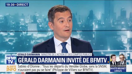 Gérald Darmanin: "Ce qui est attristant, c'est le spectacle que Les Républicains donnent depuis 2017"