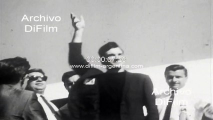 George Maharis (actor Route 66) visits Buenos Aires 1966