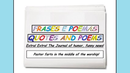 Funny news: Pastor farts in the middle of the worship! [Quotes and Poems]