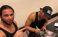 AEW YOUNG BUCKS AUTOGRAPH FROM DOUBLE OR NOTHING STARRCAST 2 - Fyter Fest  Coming!