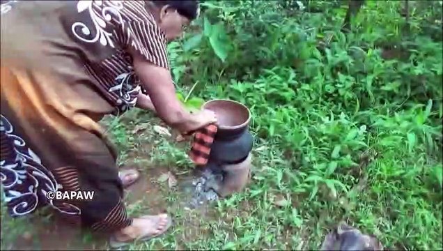 Village Aliments Oeuf Escalopes de préparés dans mon village par ma Maman