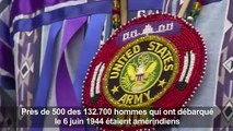 Débarquement: cérémonie aux couleurs amérindiennes à Omaha Beach