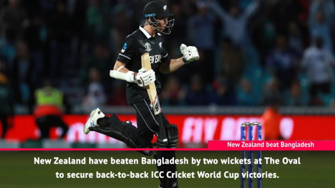 Fast Match Report - Black Caps secure stuttering win over Bangladesh