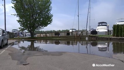 Problems emerge as lake levels rise