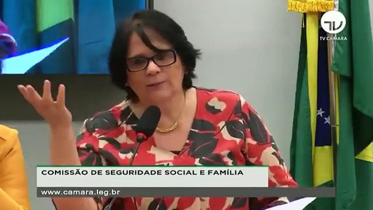 Hoje participei de audiência na Comissão de Seguridade e Família da Câmara dos Deputados e